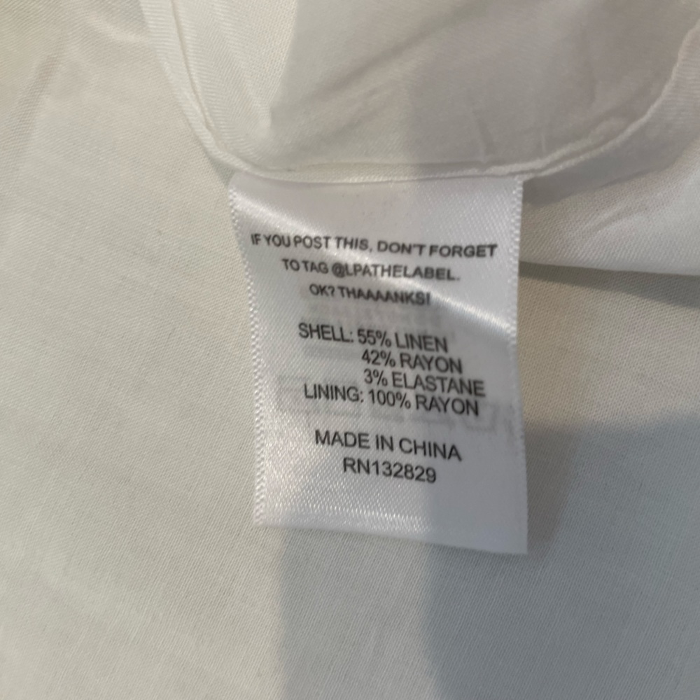 NWT LPA Revolve Linen Dress - Picture 16 of 16